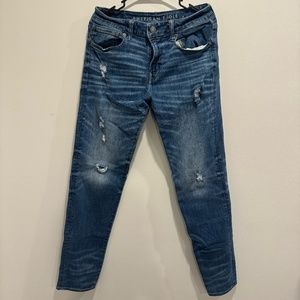 American Eagle Next Level Flex Jeans with Small Rips